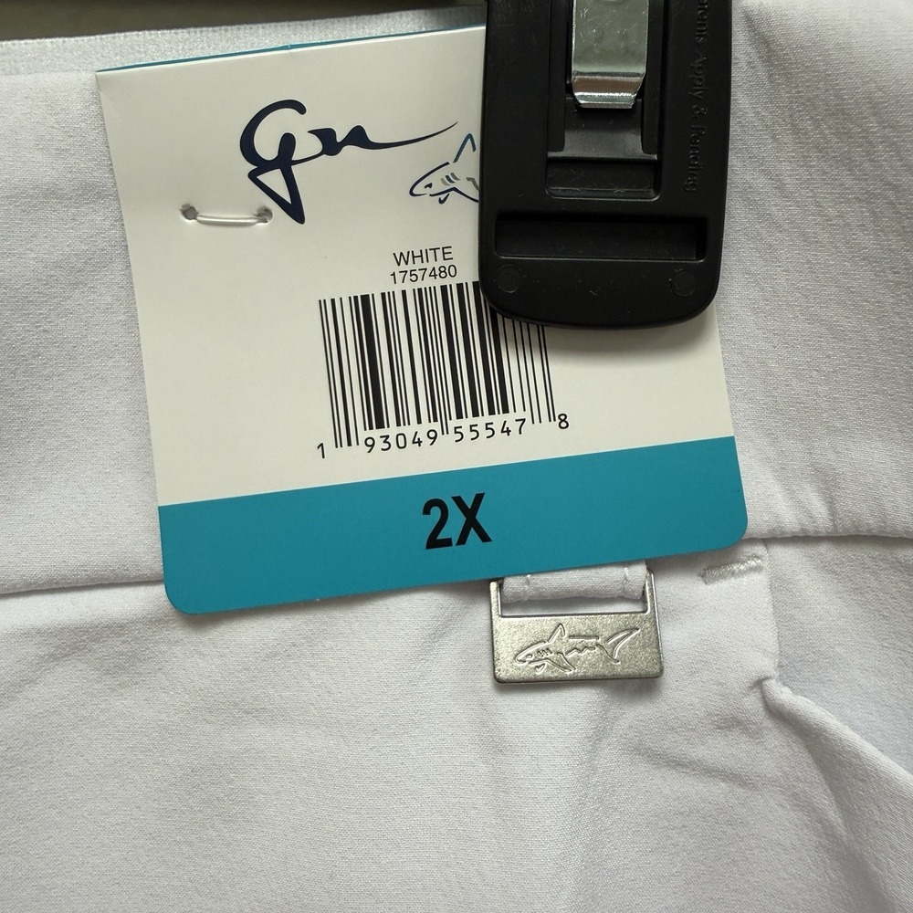 Greg Norman Skort Womens 2X White Golf Skirt Stretch Performance NWT - Picture 7 of 14
